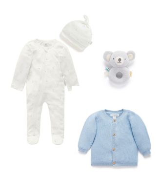 Boys' Zip Footie & Cardigan Gift Set - Baby