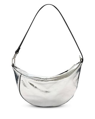 Luna Micro Metallic Leather Bag