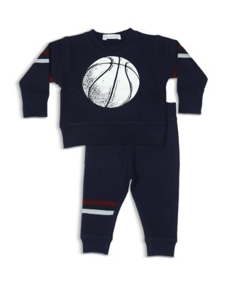 Boys' Basketball French Terry Top & Pants Set - Baby