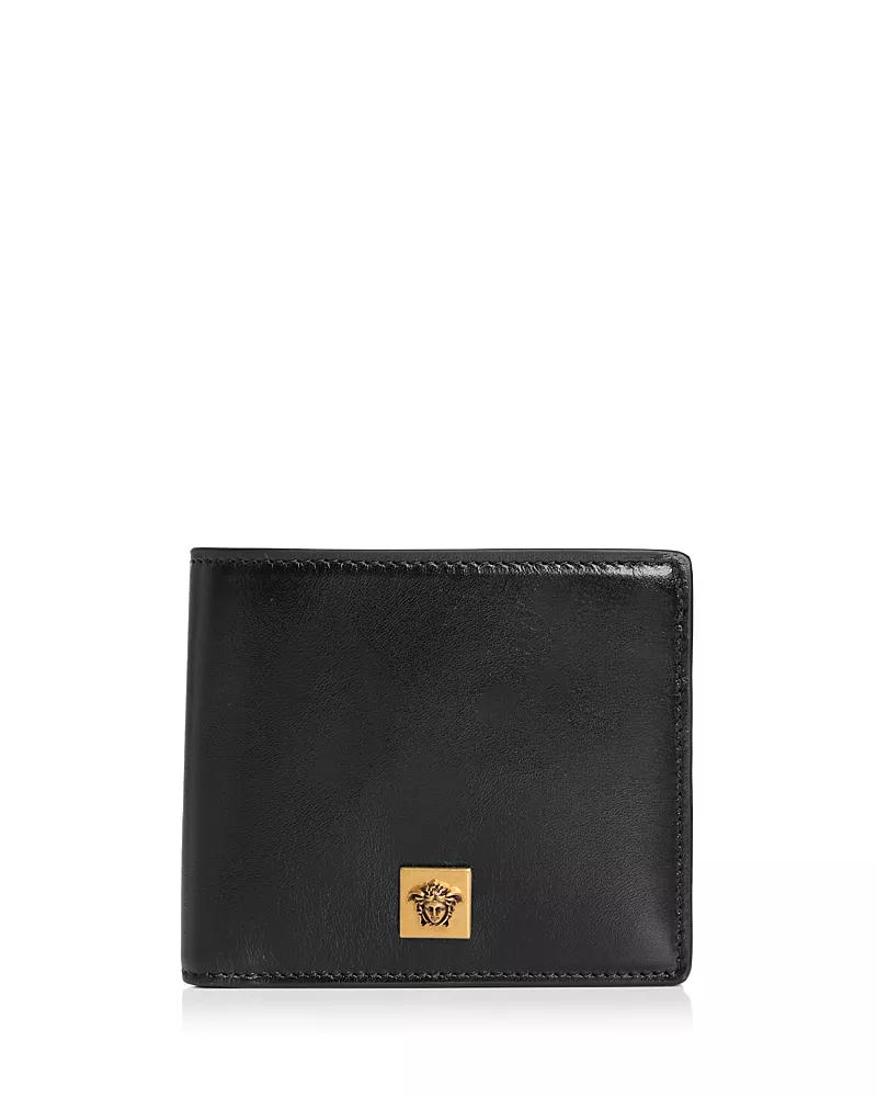 Versace Severine Medusa Leather Bifold Wallet