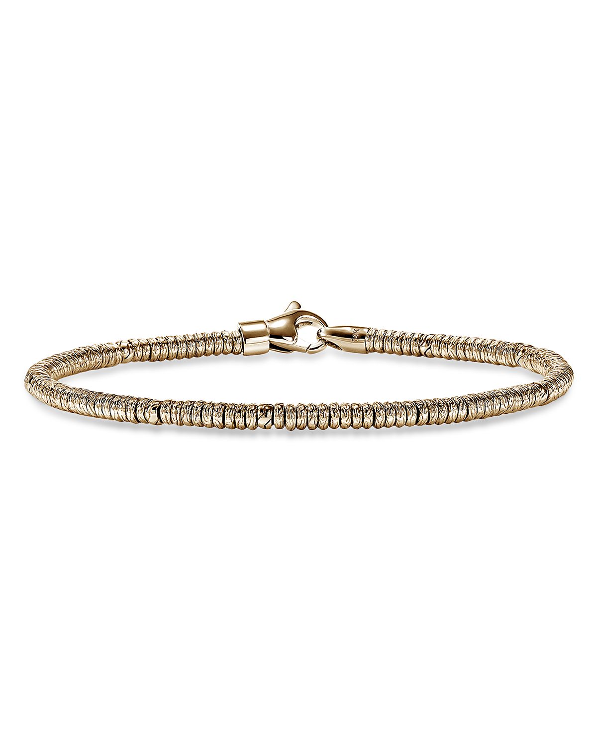 John Hardy 14K Yellow Gold Heishi Bead Bracelet