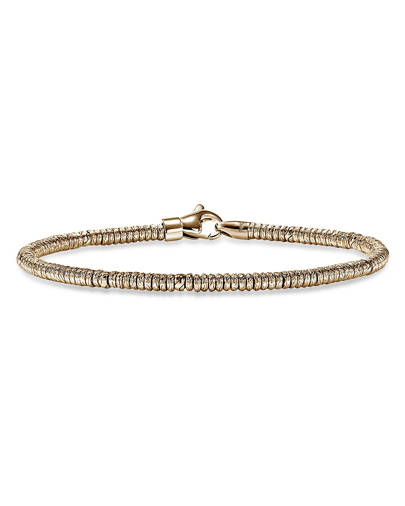 John Hardy 14K Yellow Gold Heishi Bead Bracelet