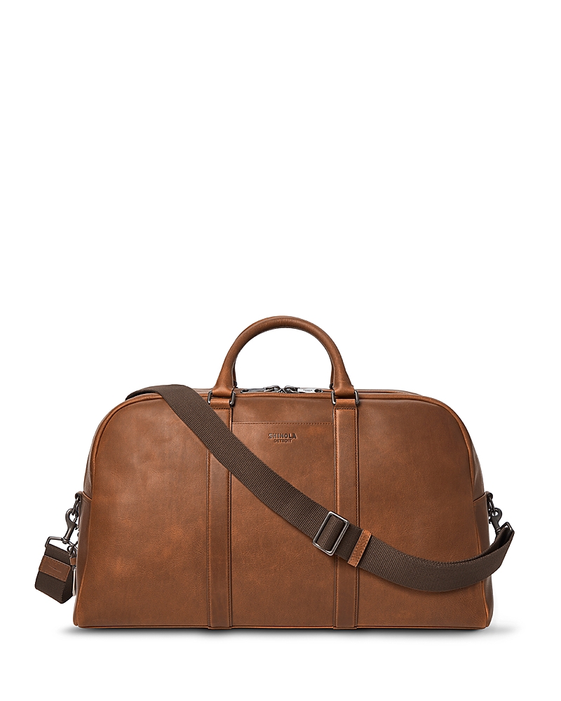 Shinola Runwell Leather Duffle Navigator