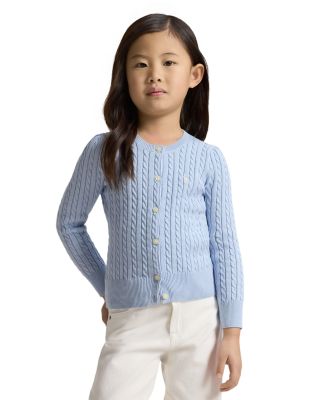 Girls' Mini Cable Cotton Cardigan - Little Kid