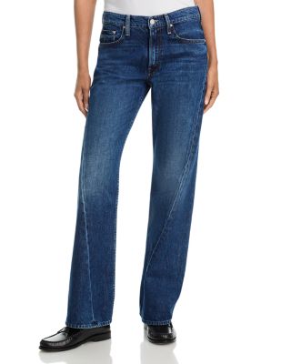 The Bookie Mid Rise Twist Sneak Jeans in Did You Bring Me Anything