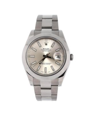 Oyster Perpetual Datejust II Automatic Watch in Stainless Steel 41mm