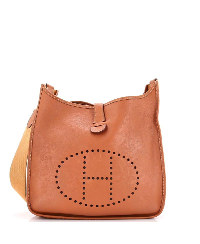 Pre-Owned HERMES Pm Evelyne Bag Gen I Courchevel
