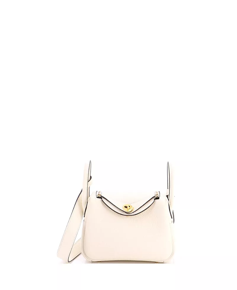 Pre-Owned HERMES Mini Lindy Bag Clemence