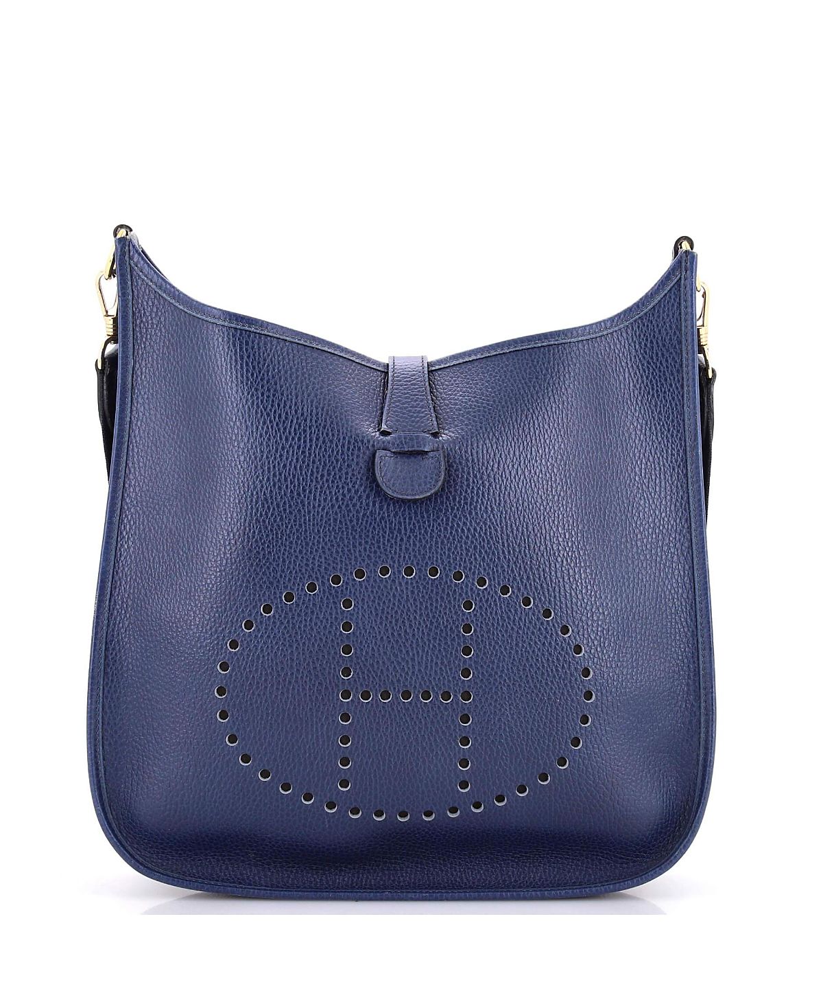 Pre-Owned HERMES Gm Evelyne Bag Gen I Ardennes
