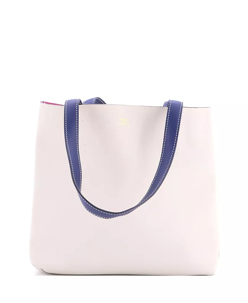 Pre-Owned HERMES 36 Double Sens Tote Swift