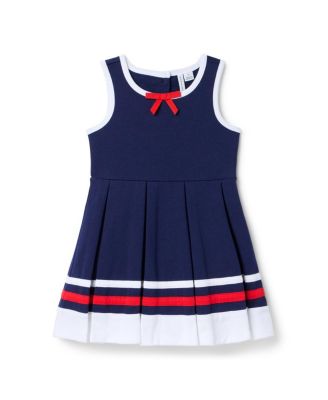  Girls' Trimmed Ponte Dress - Baby, Little Kid, Big Kid