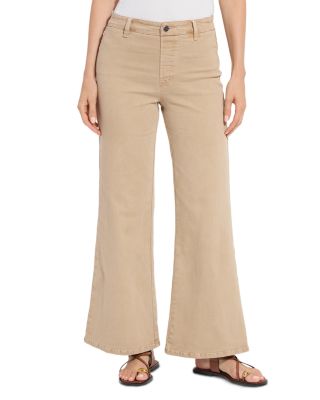 Lysse Iris High Rise Wide Leg Everyday Jeans in Bleached Blue