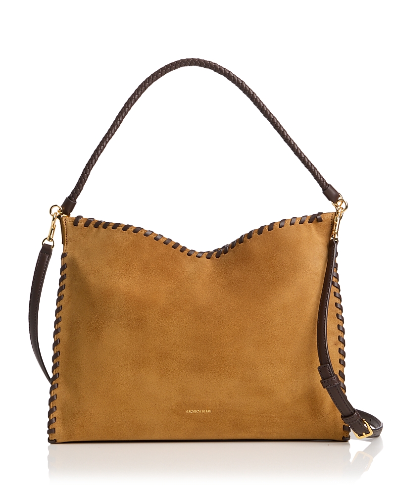 Veronica Beard Vida Suede Shoulder Bag · OS
