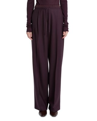 Mllfumetto Wool Drawstring-Waist Pants