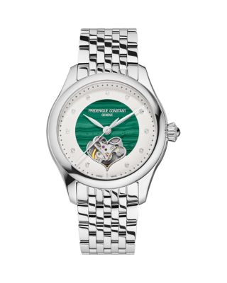Double Heartbeat Automatic Diamond Watch, 36mm