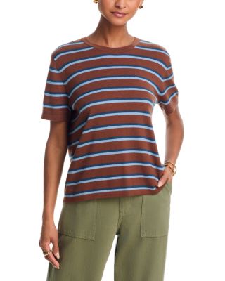 Short Sleeve Striped Tee