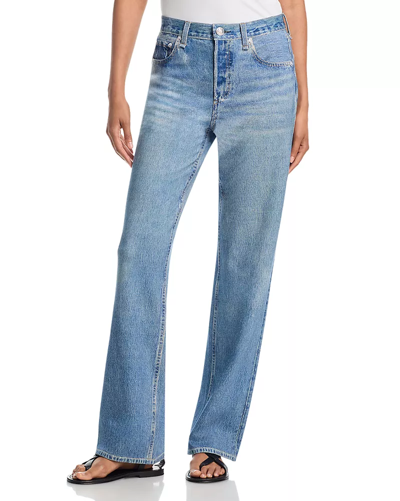 rag & bone Miramar Shea Straight Jeans in Astor
