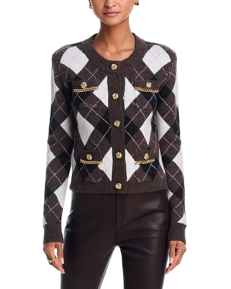Generation Love Donna Argyle Cardigan Sweater
