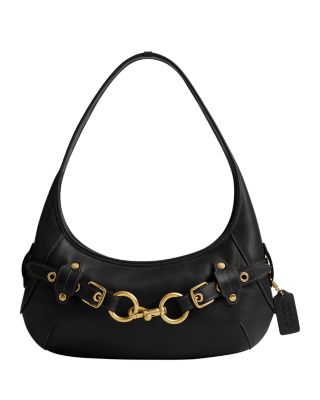 Ergo Belted Leather Shoulder Bag
