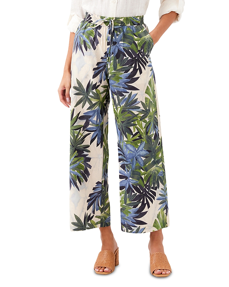 Karen Kane Cotton Drawstring Ankle Pants