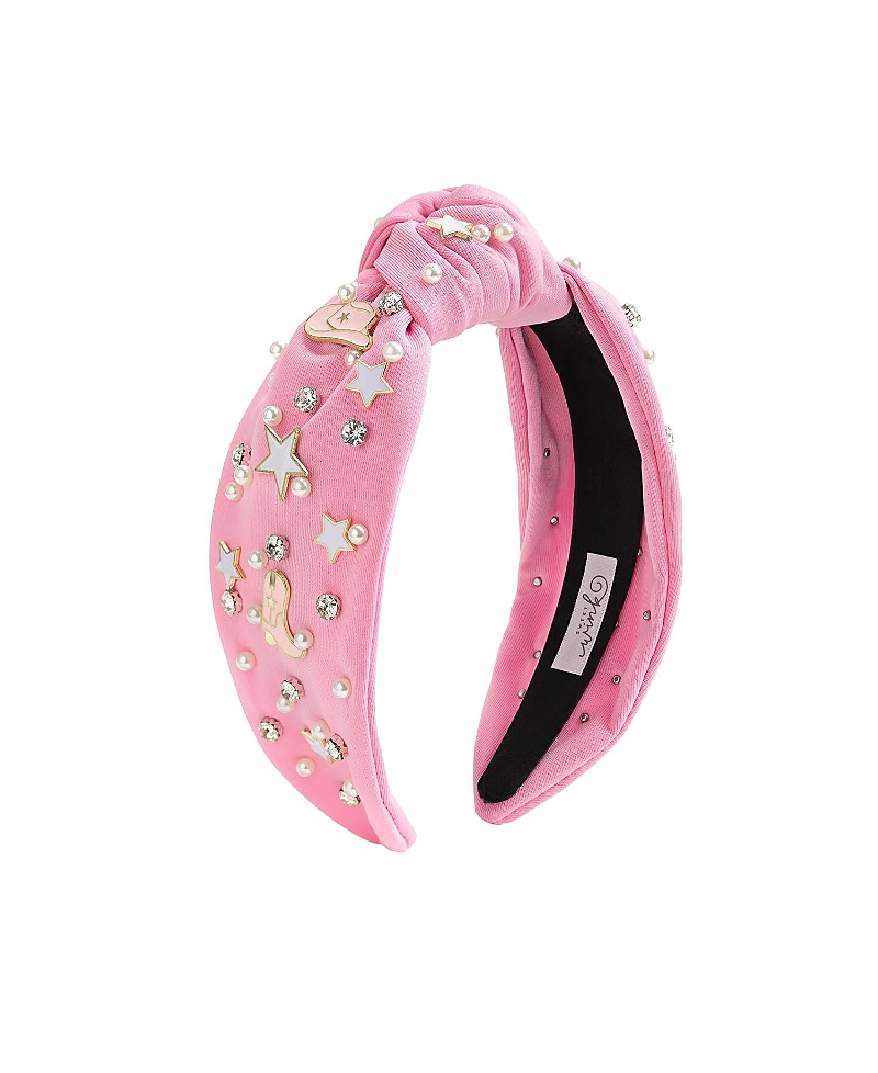 Sweet Wink Girls' Cowgirl Cutie Western Gemstone Headband - Little and Big Kid