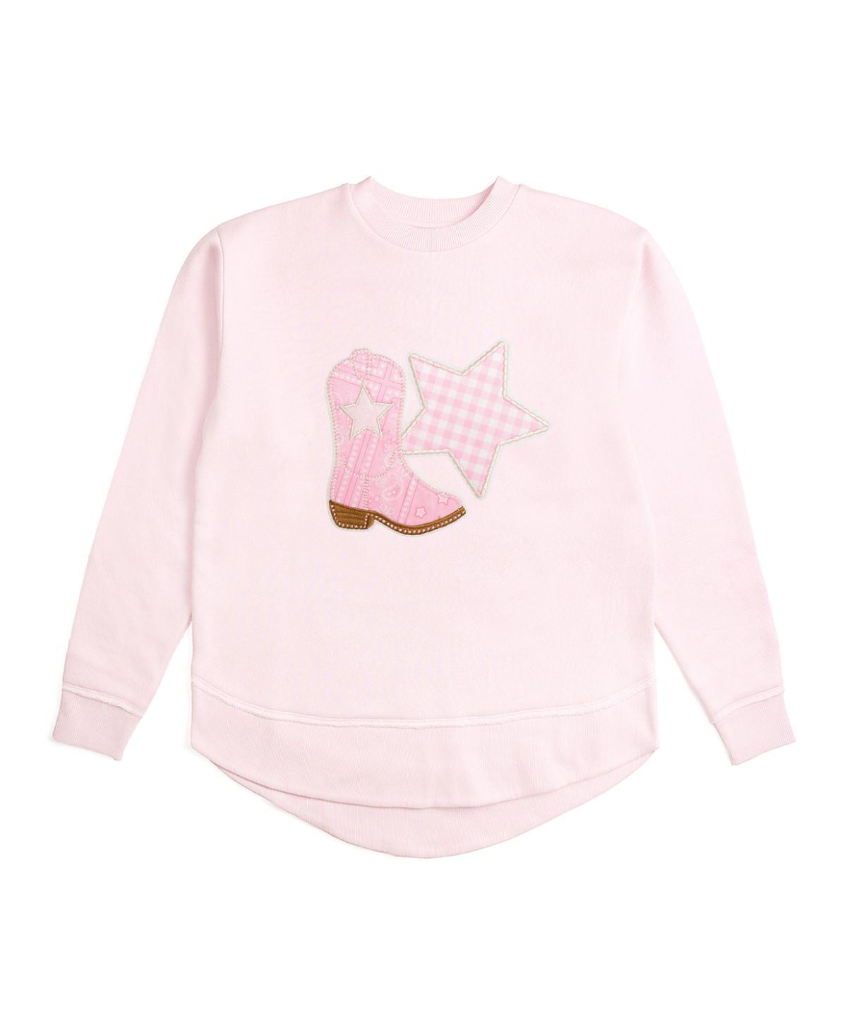 Sweet Wink Bandana Cowgirl Patch Western Women's Sweatshirt