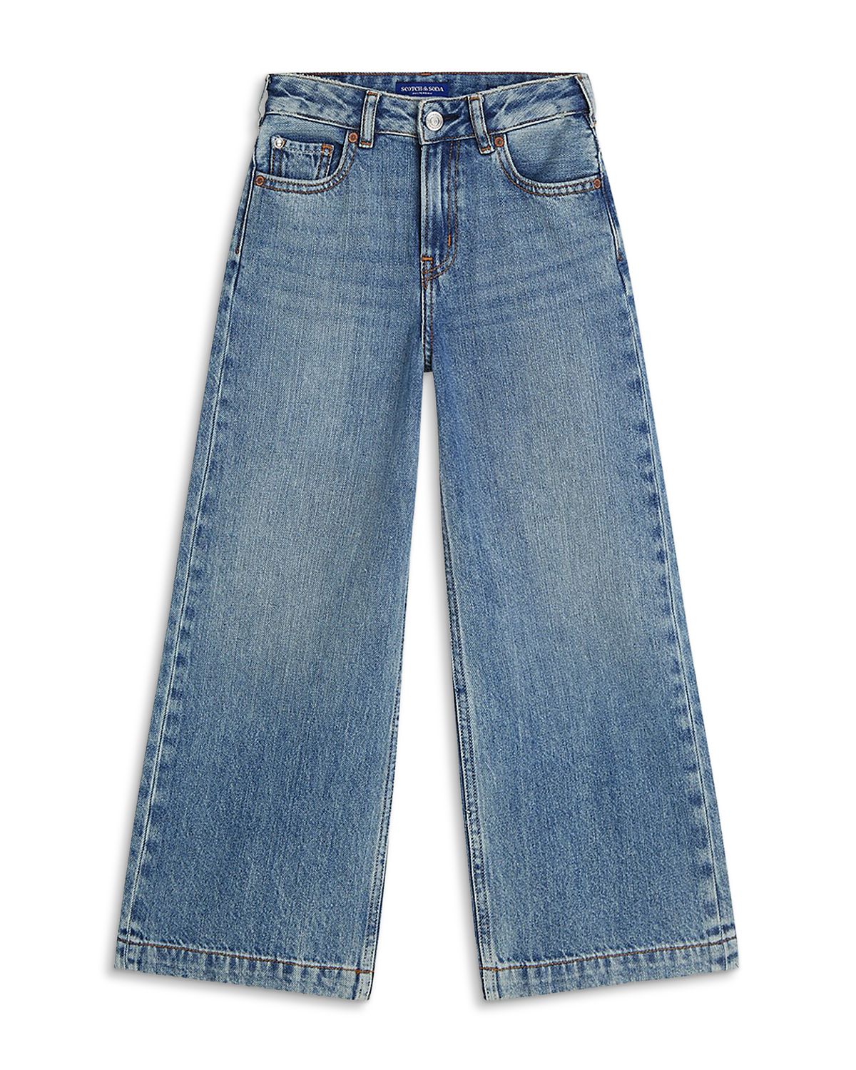 Scotch & Soda Girls' The Wave Straight Jeans - Little Kid, Big Kid