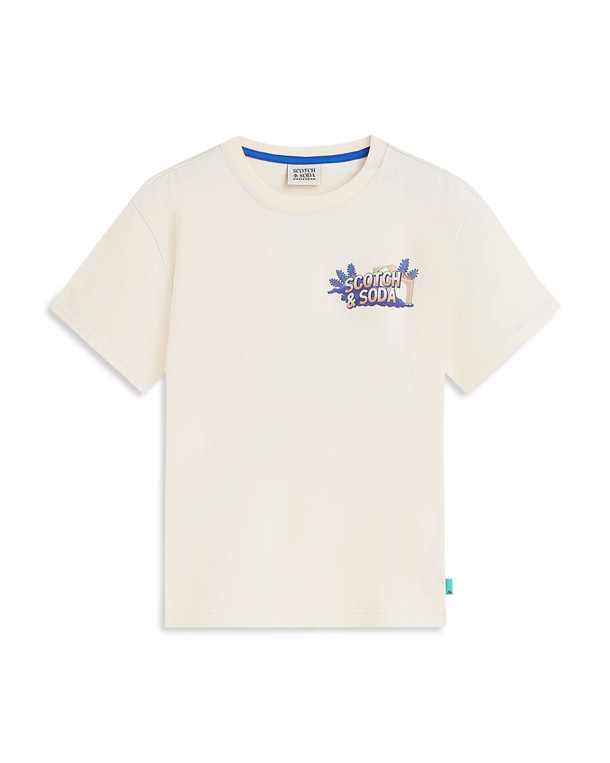 Scotch & Soda Boys' Front and Back Artwork Tee - Little Kid