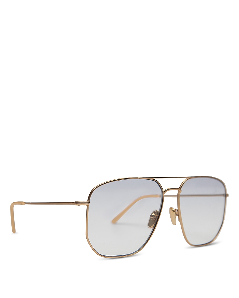 Elisa Johnson Celine Oversized Aviator Sunglasses, 58mm