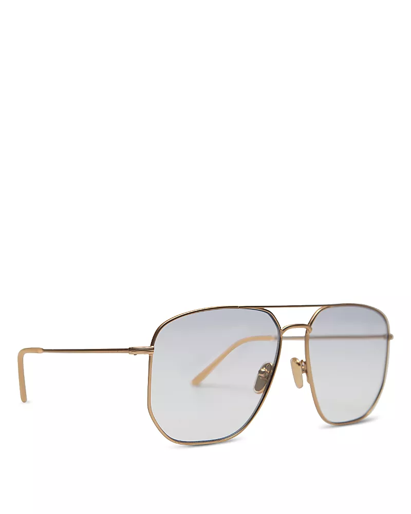 Elisa Johnson Celine Oversized Aviator Sunglasses, 58mm