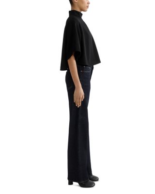 Harper Mid Rise Straight Jeans in Rinse - thumbnail 4