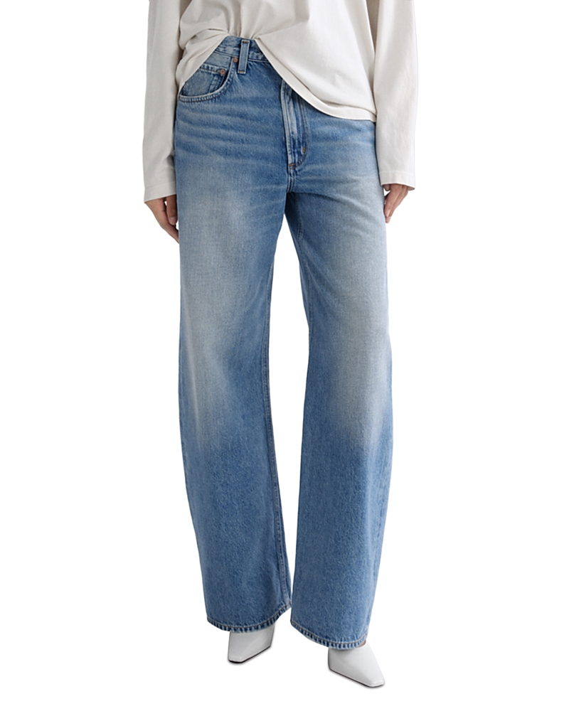 Agolde Low Curve High Rise Tapered Jeans in Venture