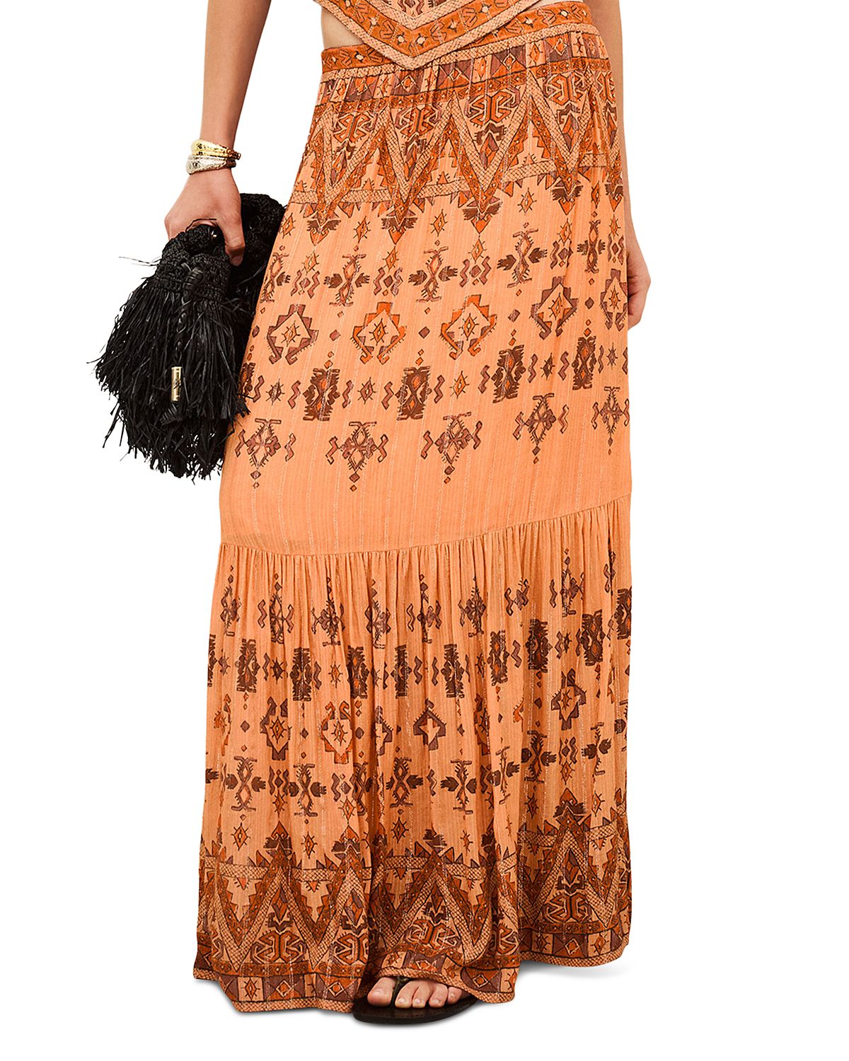 ba & sh Jupe Zaya Maxi Skirt