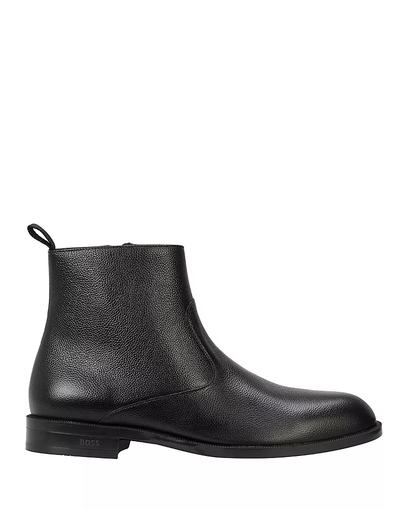 Boss by Hugo Boss Men's Tayil 1028 Zipper Chelsea Boot