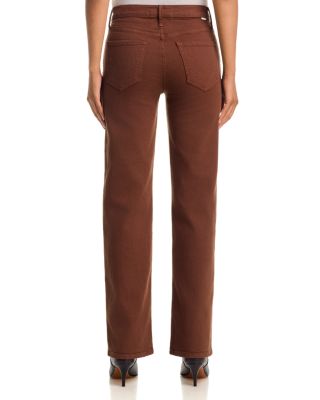 The Kick It High Rise Straight Jeans in Bison - thumbnail 3