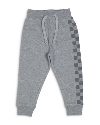 Boys' Smile Check French Terry Jogger Pants - Little Kid
