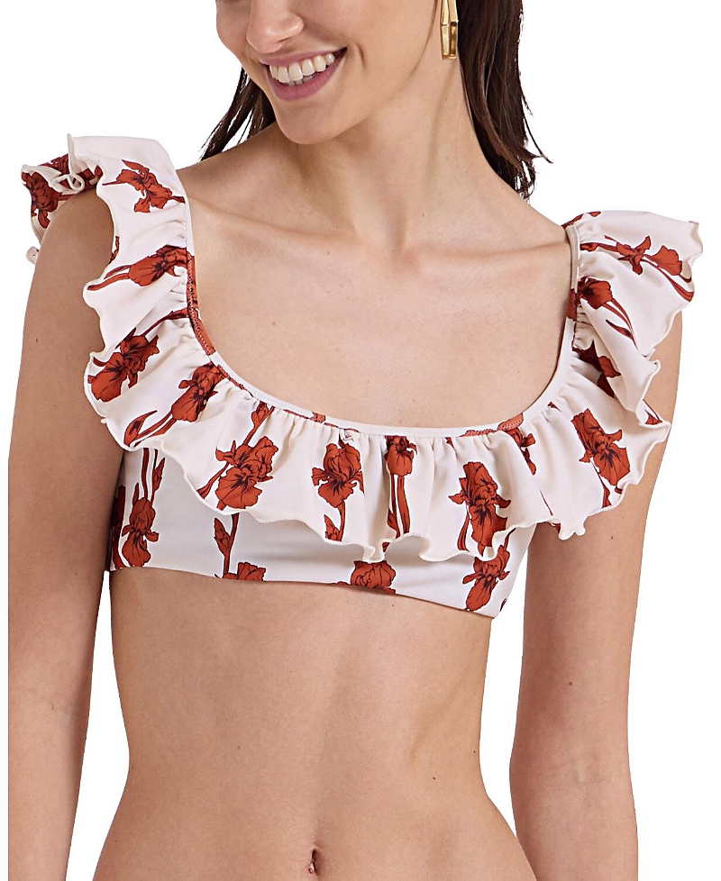La DoubleJ Ruffle Bikini Top