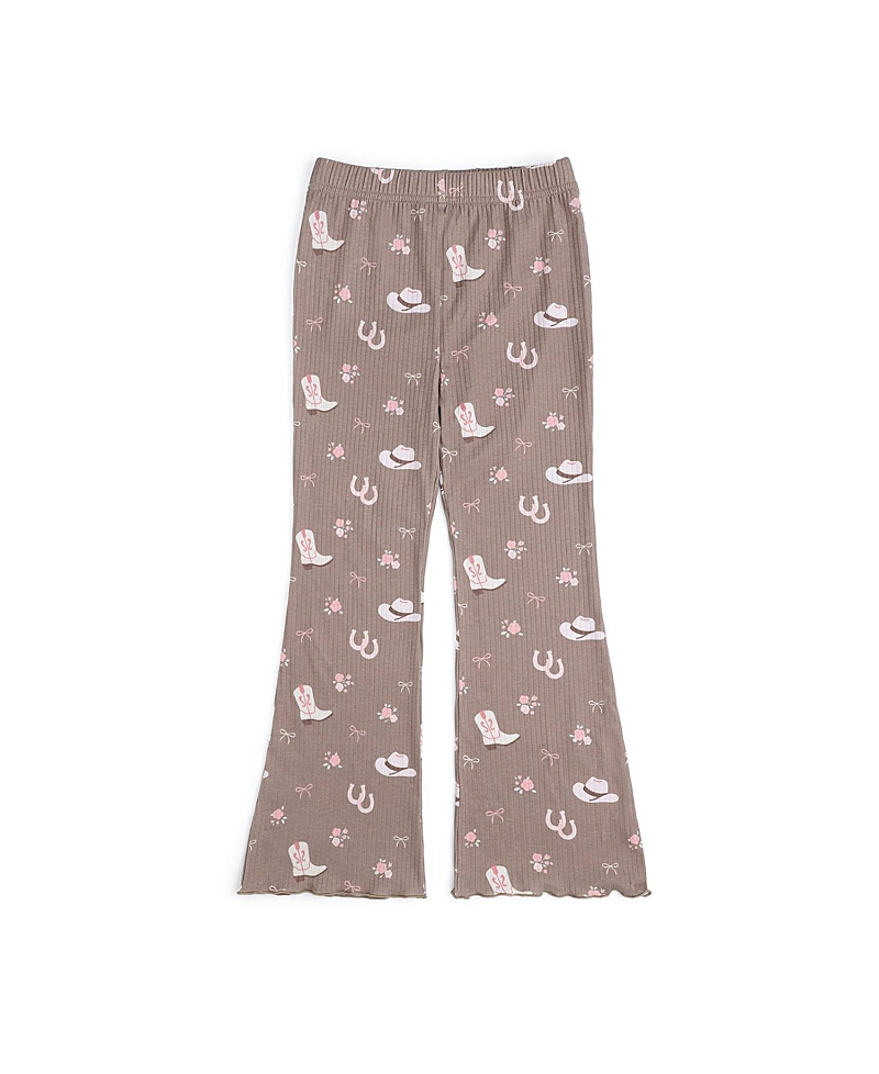 Sweet Wink Girls' Howdy Darling Western Flare Legging - Big Kid