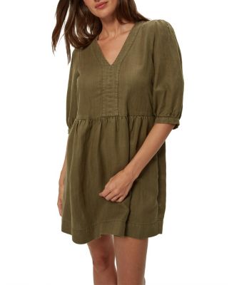  Brielle Linen Mini Dress