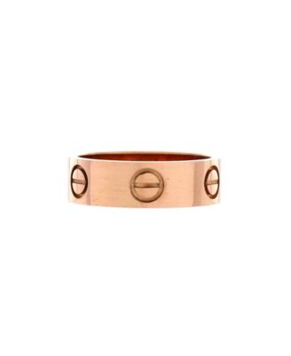  Love Band Ring 18K Rose Gold
