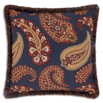 Azuki Paisley Print Cushion