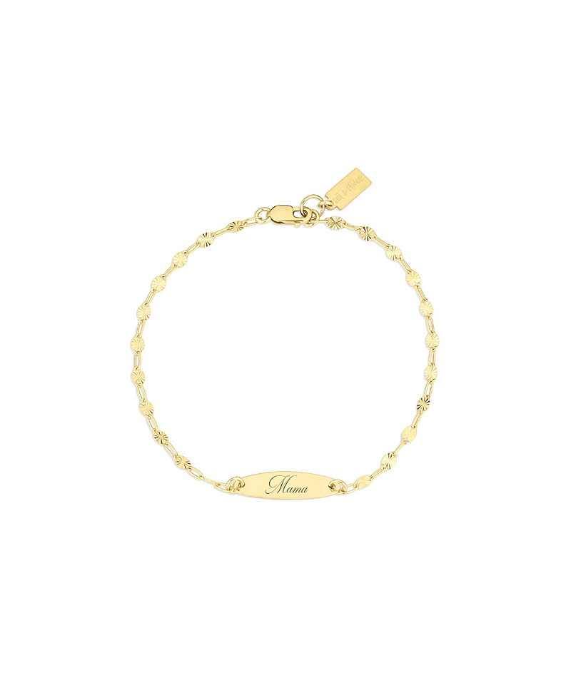 Set & Stones Engraved Mama Banks Bracelet
