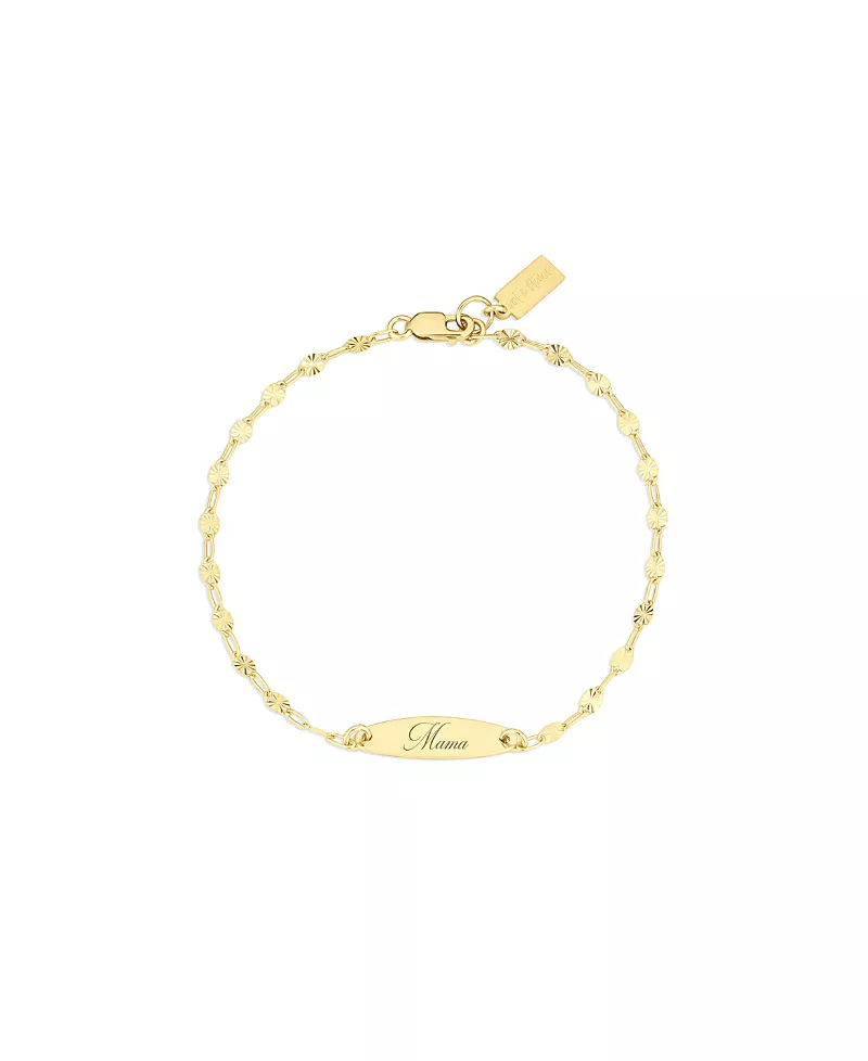 Set & Stones Engraved Mama Banks Bracelet