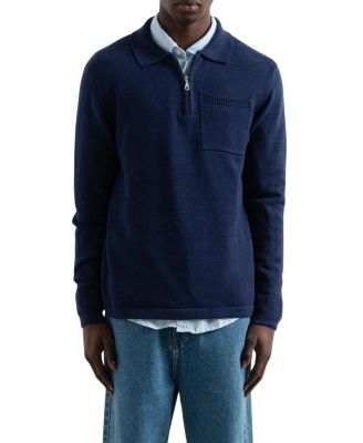  Signature Half Zip Sweater