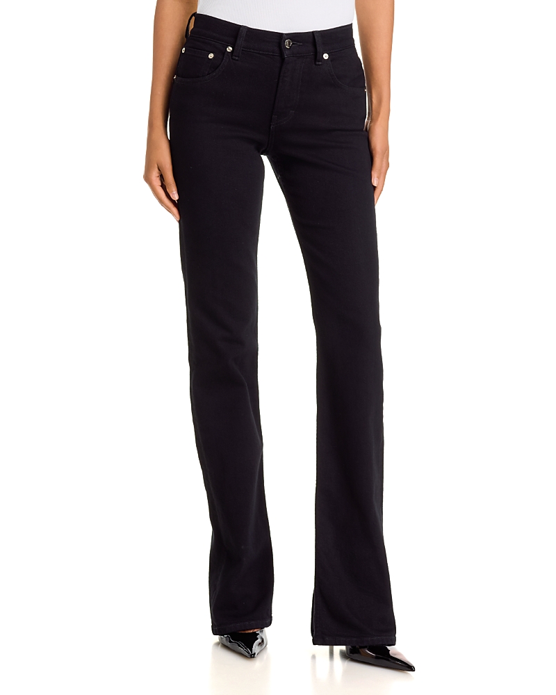 Haikure Chewy Low Rise Straight Jeans in Od Black