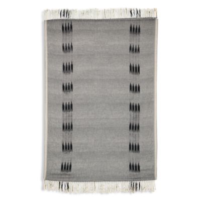 Peshtemal Cotton Ikat Throw Blanket