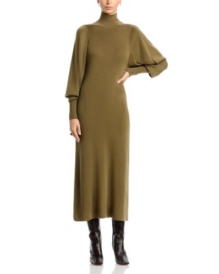 Menna Mock Neck Sweater Dress