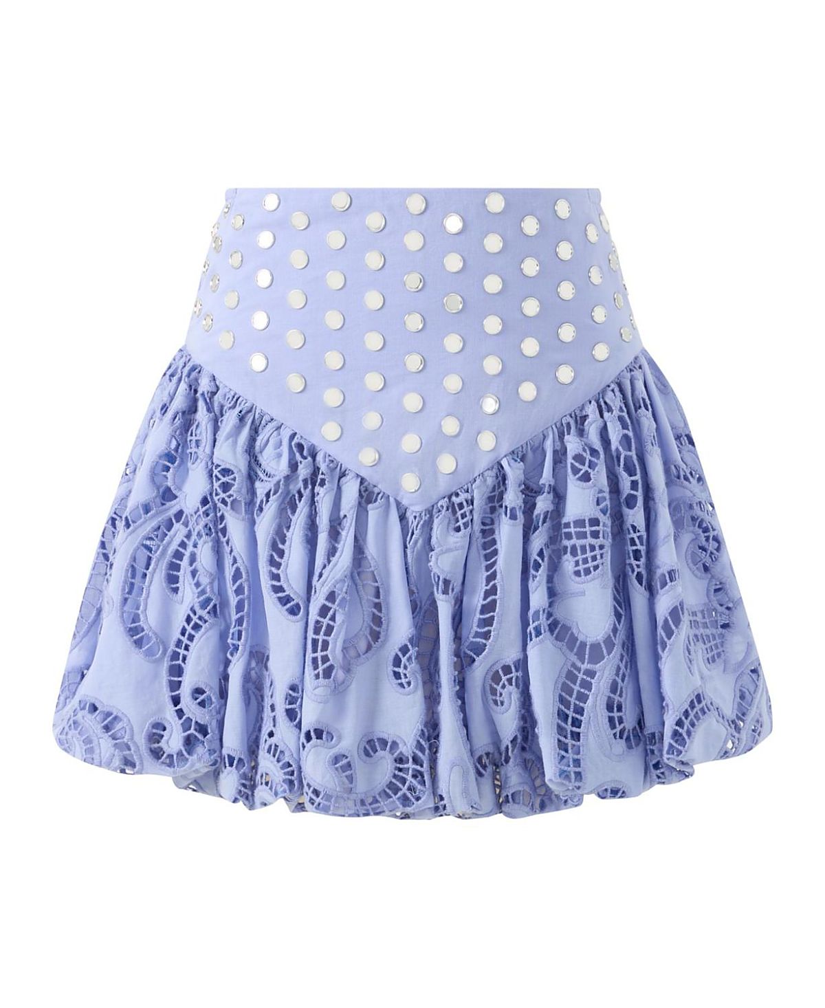 Marlo Kids Girls' Luciana Embroidered Bubble Mini Skirt - Little Kid, Big Kid