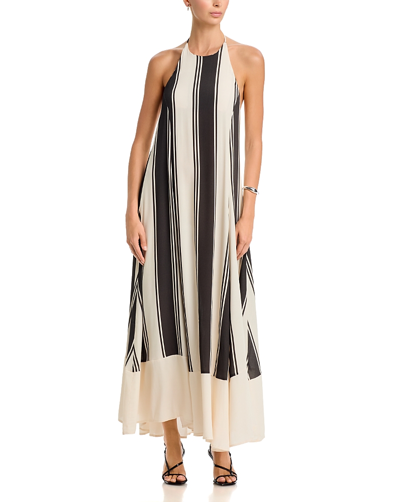 a. ren Nika Sleeveless Halter Dress