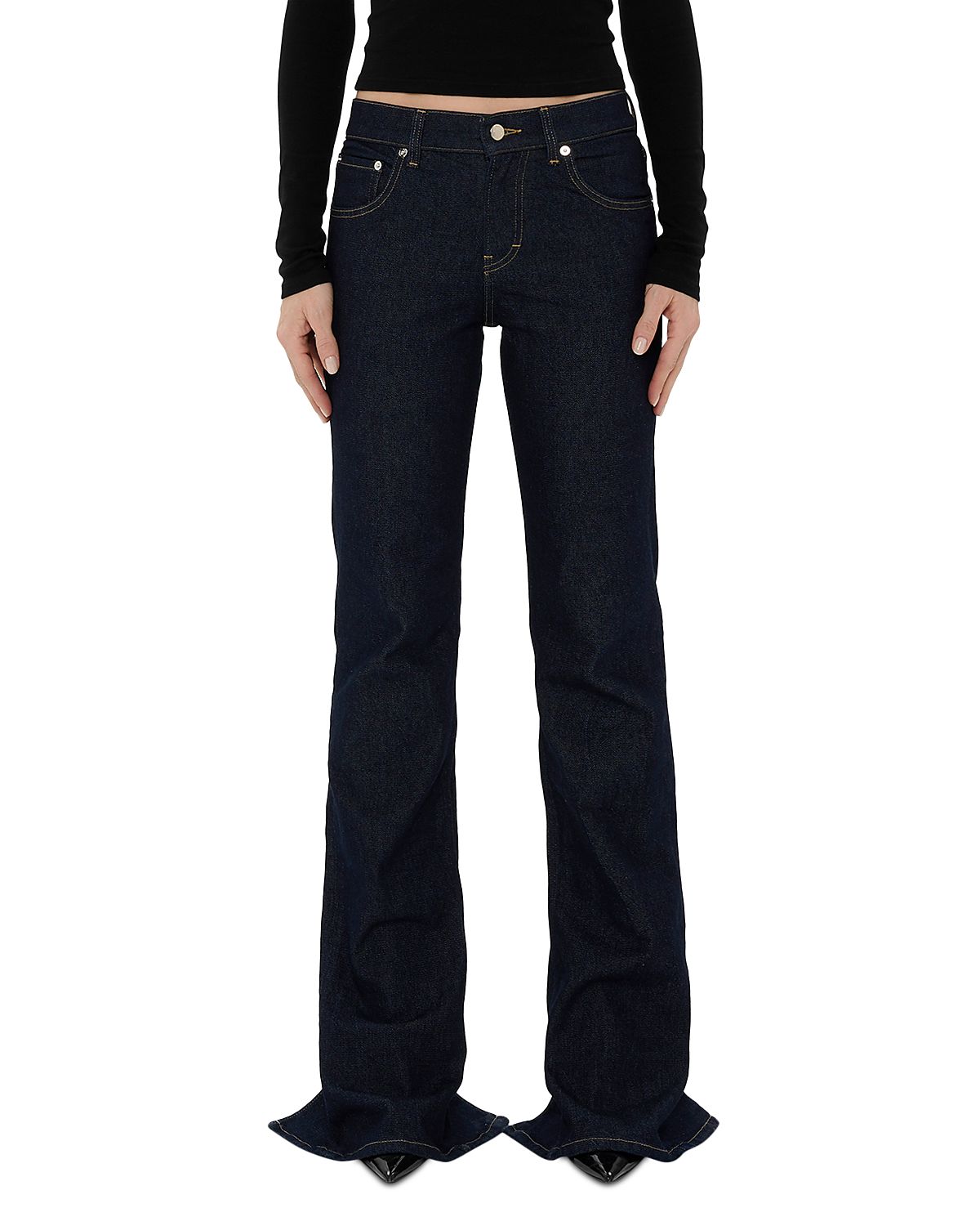 Haikure Chewy Low Rise Straight Jeans